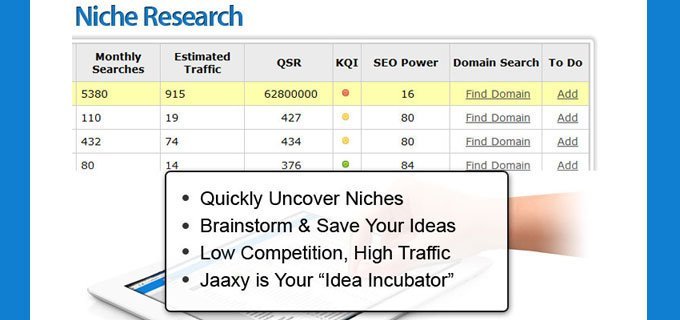 Jaaxy - Free Keyword Research Tool